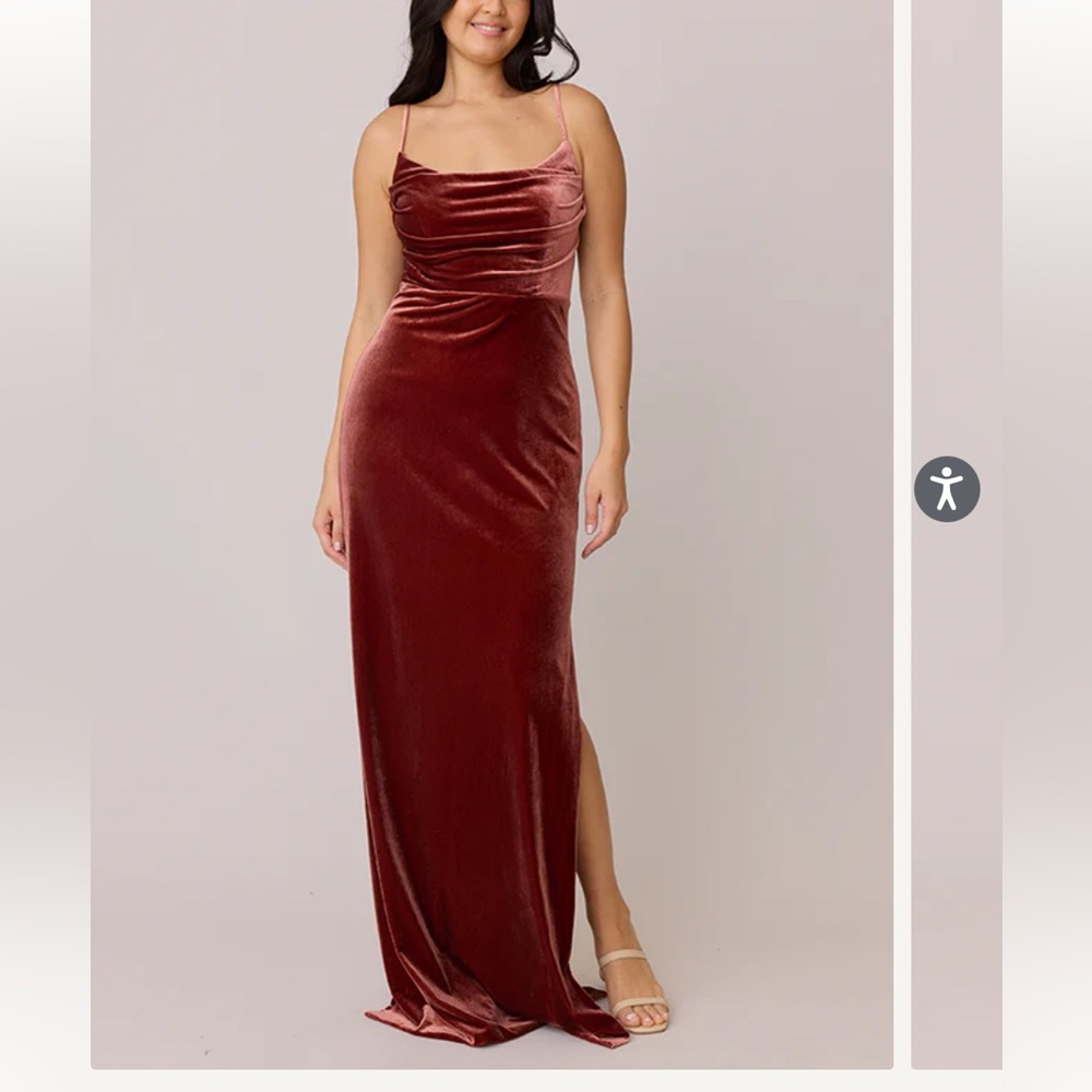Revelry Skye Dress in Rust